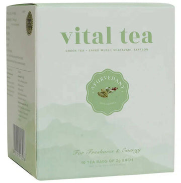 Baidyanath Jhansi Ayurvedant Vital-Tea Bags - 10 Tea Bags