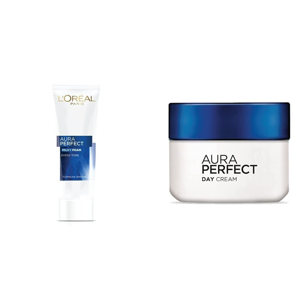L'Oreal Paris White Perfect Milky Foam Facewash And Day Cream