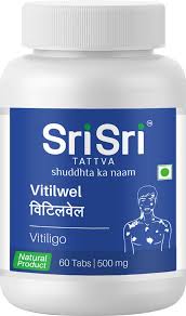 Sri Sri Tattva Vitilwel - Vitiligo Tablets - 60 Tabs