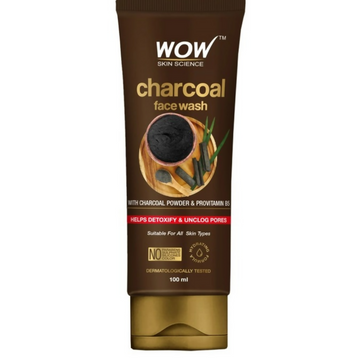 Wow Skin Science Anti-Pollution Charcoal Face Wash