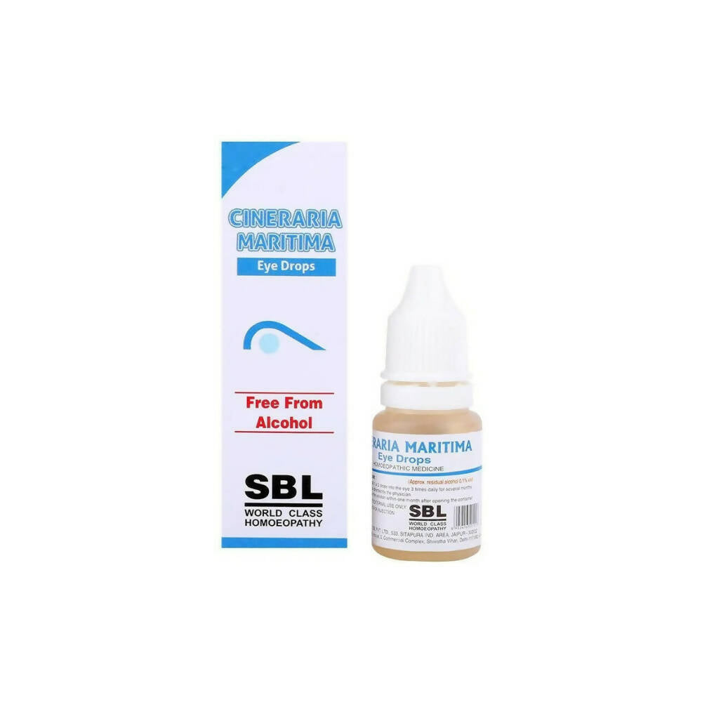 SBL Homeopathy Cineraria Maritima Eye Drops Free From Alcohol