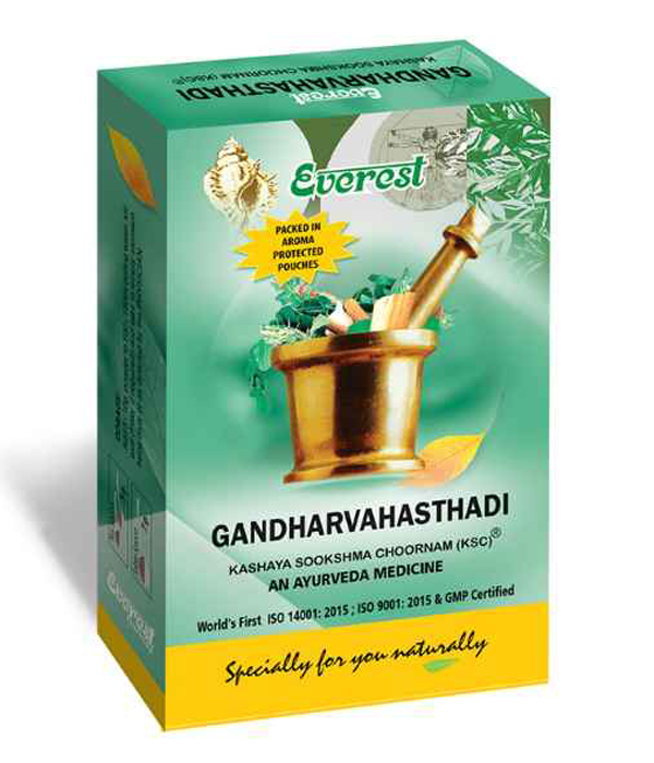 Everest Ayurveda Gandharvahasthadi Kashaya Sookshma Choornam - 100 GM
