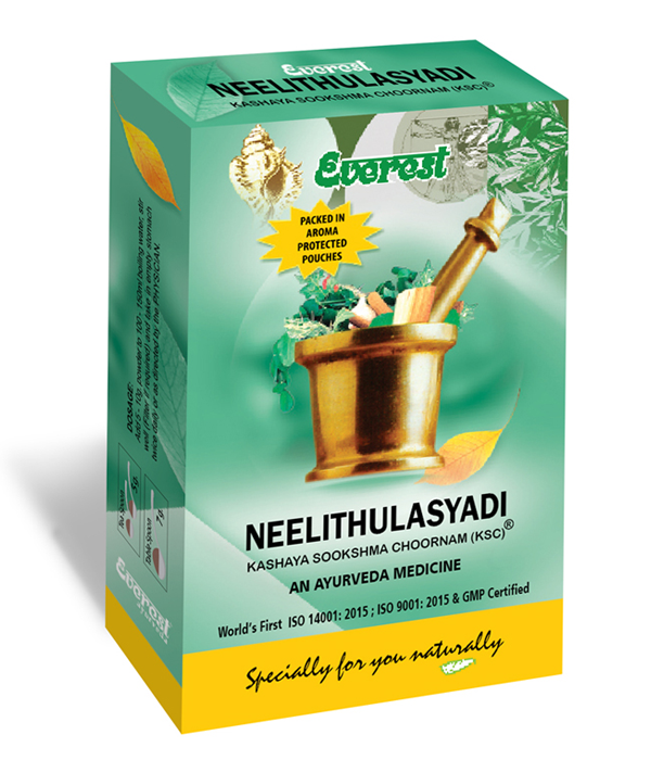 Everest Ayurveda Neelithulasyadi Kashaya Sookshma Churna - 100 GM