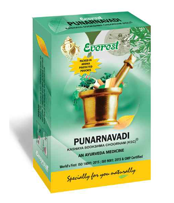 Everest Ayurveda Punarnavadi Kashaya Sookshma Choornam - 100 GM