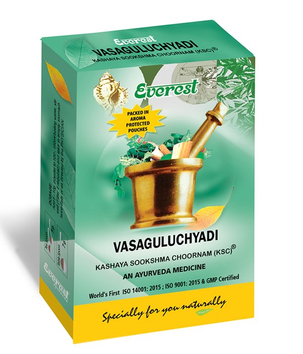 Everest Ayurveda Vasaguluchyadi Kashaya Sookshma Choornam - 100 GM