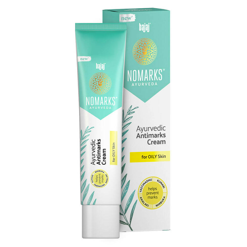 Bajaj Nomarks Ayurvedic Antimarks Cream For Oily Skin