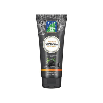 Astaberry Charcoal Face Wash- Detox & Glow