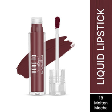 Swiss Beauty CRAZE Duo 2 In 1 Satin Matte Finish Lipstick Non-Transfer Lip Colour - 05 Peach Me Pink