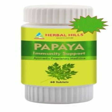 Herbal Hills Papaya Immunity Support Tablets