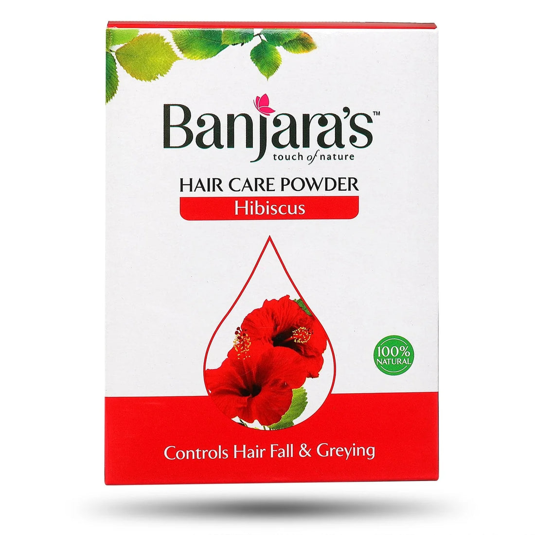 Banjaras Hibiscus Hair Powder - 100 GM