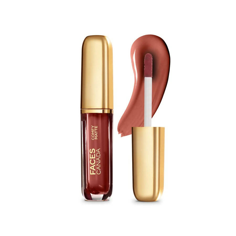 Faces Canada Comfy Matte Liquid Lipstick-For The Win 08