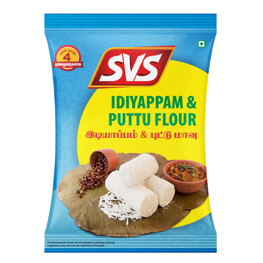 SVS Idiyappam & Puttu Flour - 500 GM
