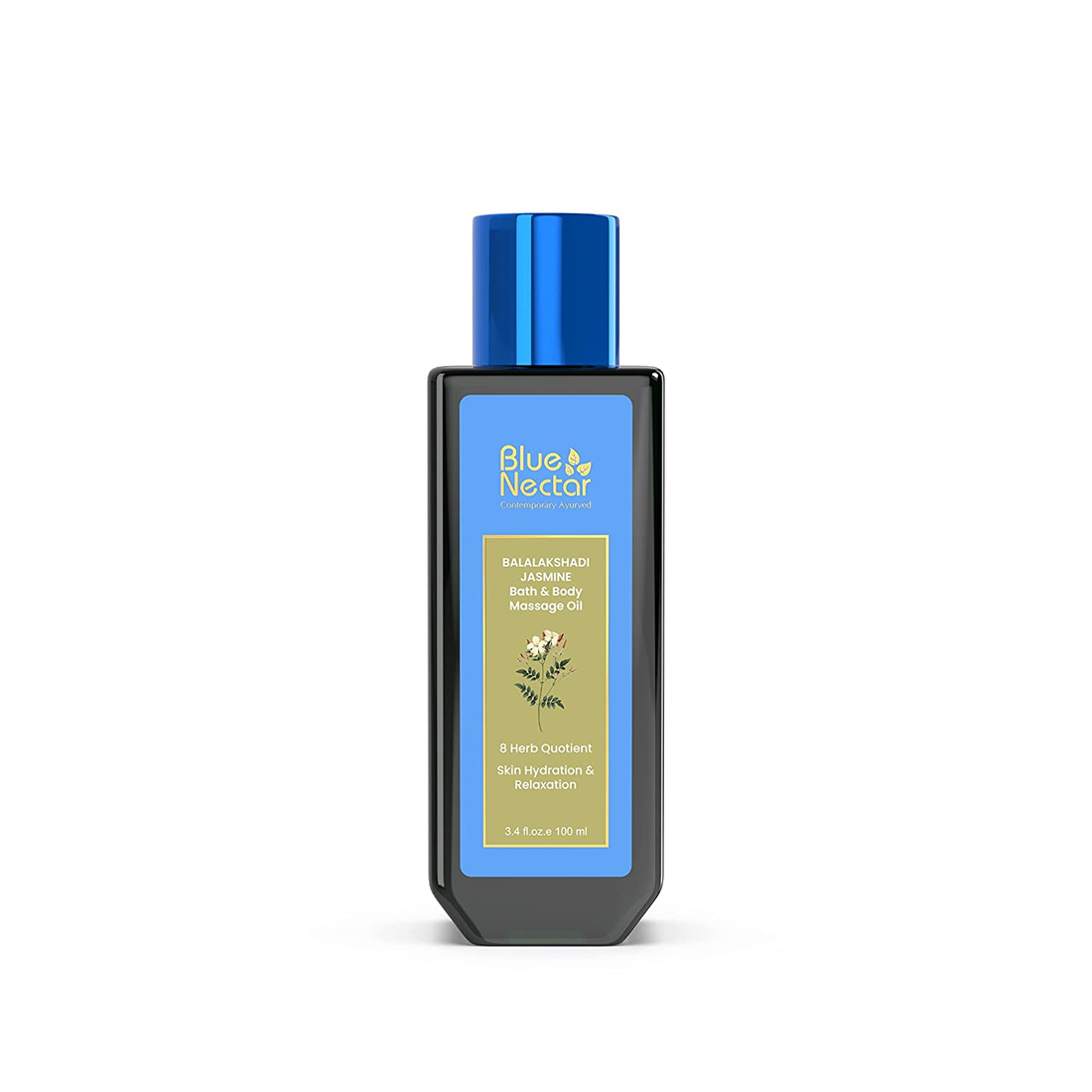 Blue Nectar Balalakshadi Jasmine Bath & Body Massage Oil