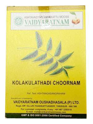 Vaidyaratnam Kolakulathadi Choornam