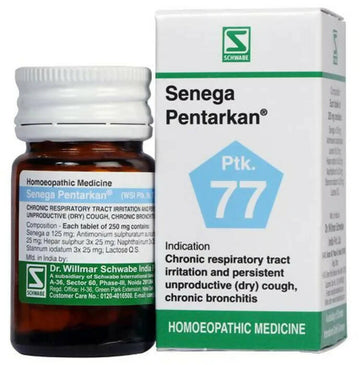Dr. Willmar Schwabe India Senega Pentarkan Pkt 77 Tablets