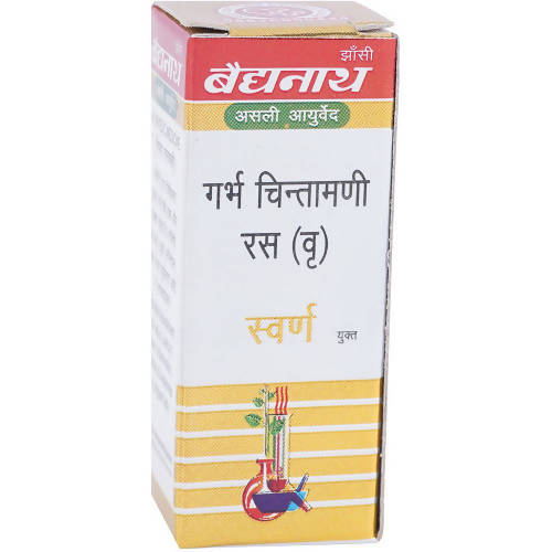 Baidyanath Jhansi Garbha Chintamani Ras VR (Swarna Yukta) Tablets
