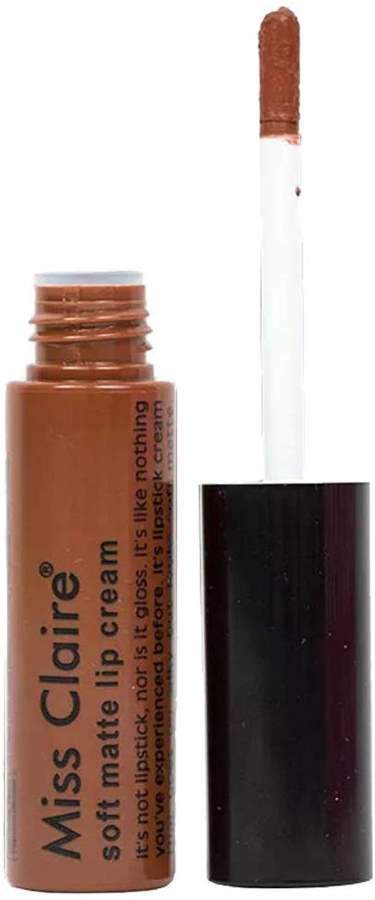 Miss Claire Soft Matte Lip Cream 63, Brown, Beige