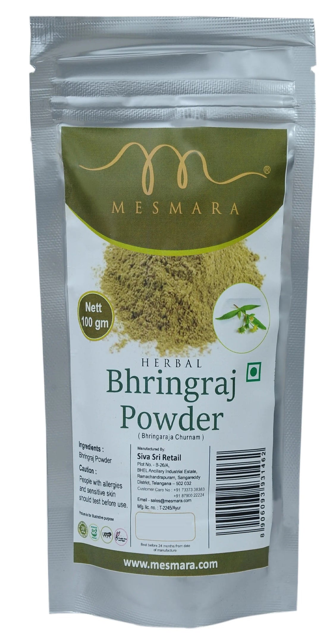 Mesmara Herbal Bhringraj Powder
