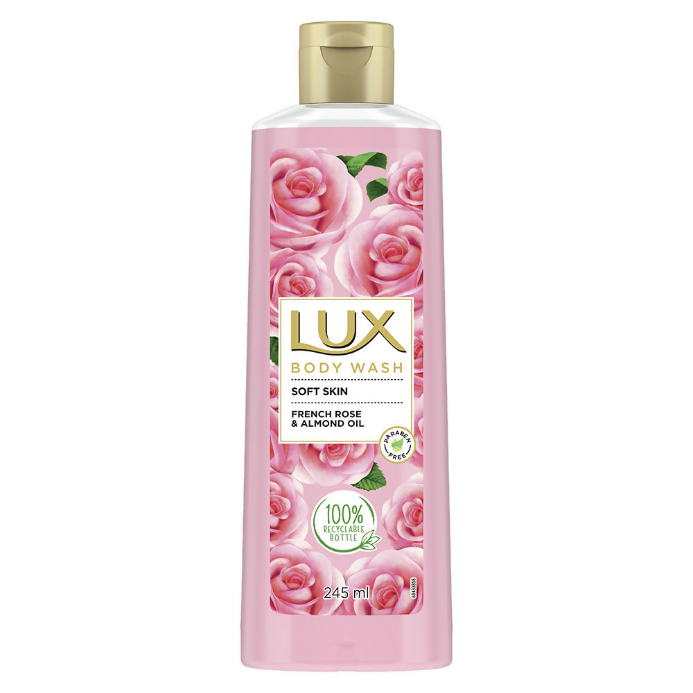Lux Body Wash with French Rose Fragrance & Almond Oil
