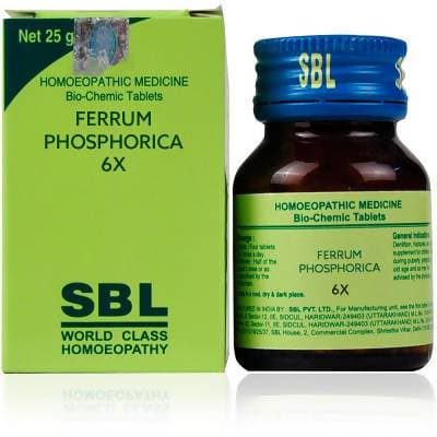 SBL Homeopathy Ferrum Phosphoricum / Phosphorica