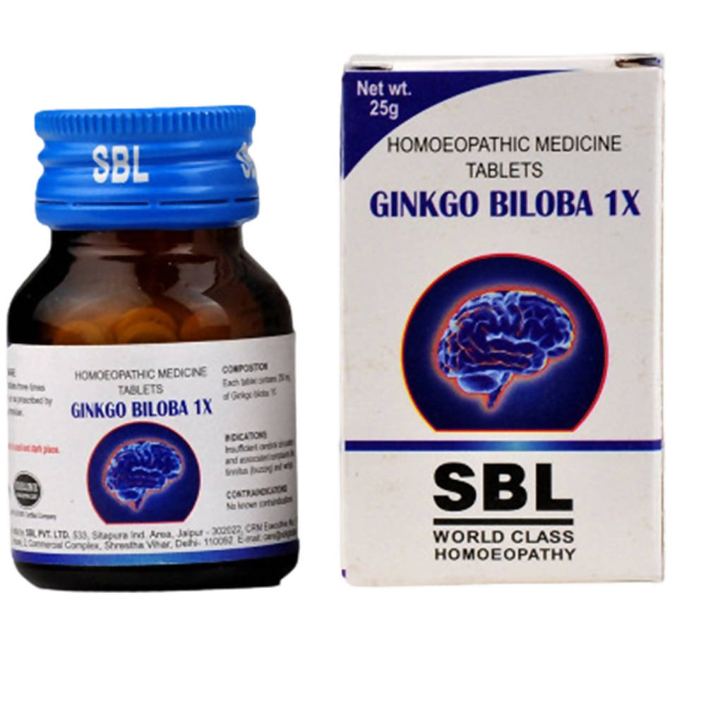 SBL Homeopathy Ginko Biloba Tablets