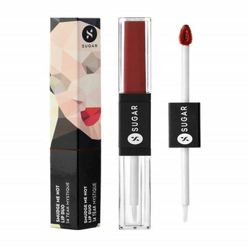Sugar Smudge Me Not Lip Duo - Teak Mystique (Warm Brown)