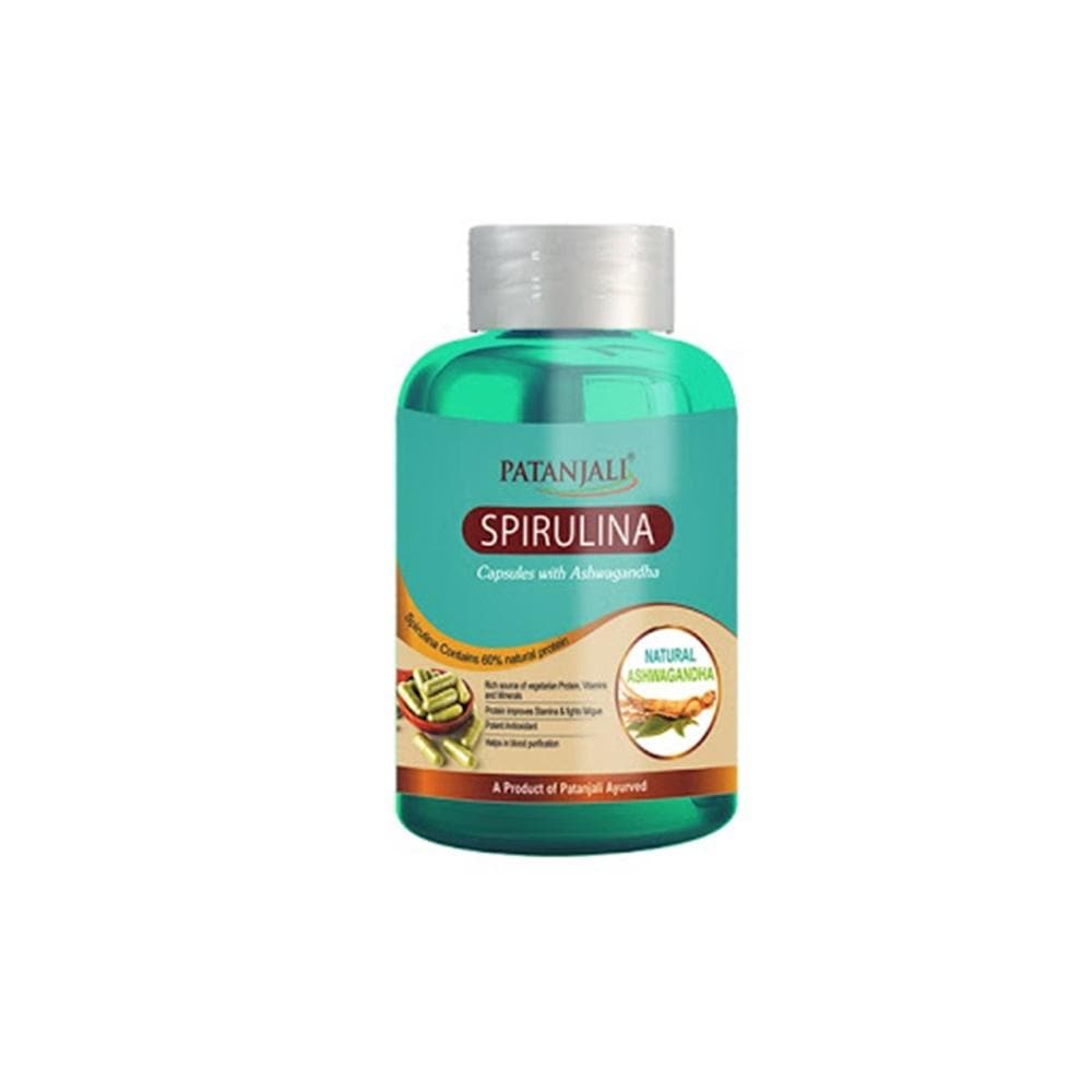  Spirulina Capsules With Ashwagandha