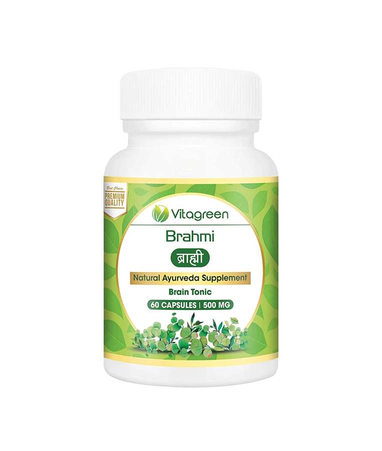 Vitagreen Brahmi Capsules - 60 Capsules