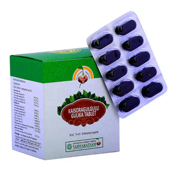 Vaidyaratnam Kaisoraguggulu / Kaisoragulgulu gulika