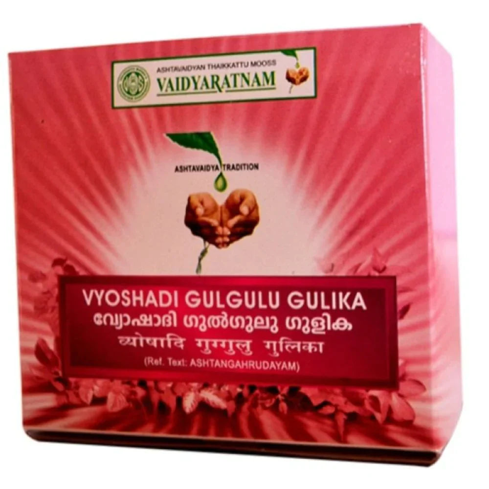 Vaidyaratnam Vyoshadi Gulgulu Gulika Tablet
