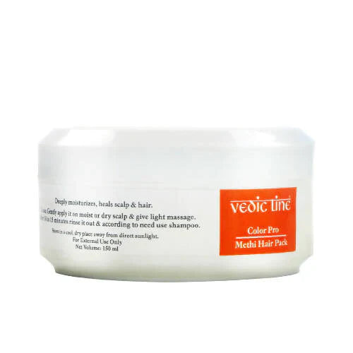 Vedic Line Color Pro Methi Hair Pack - 150 ML