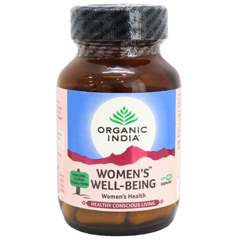 Organic India Women Well Being Capsules 60 