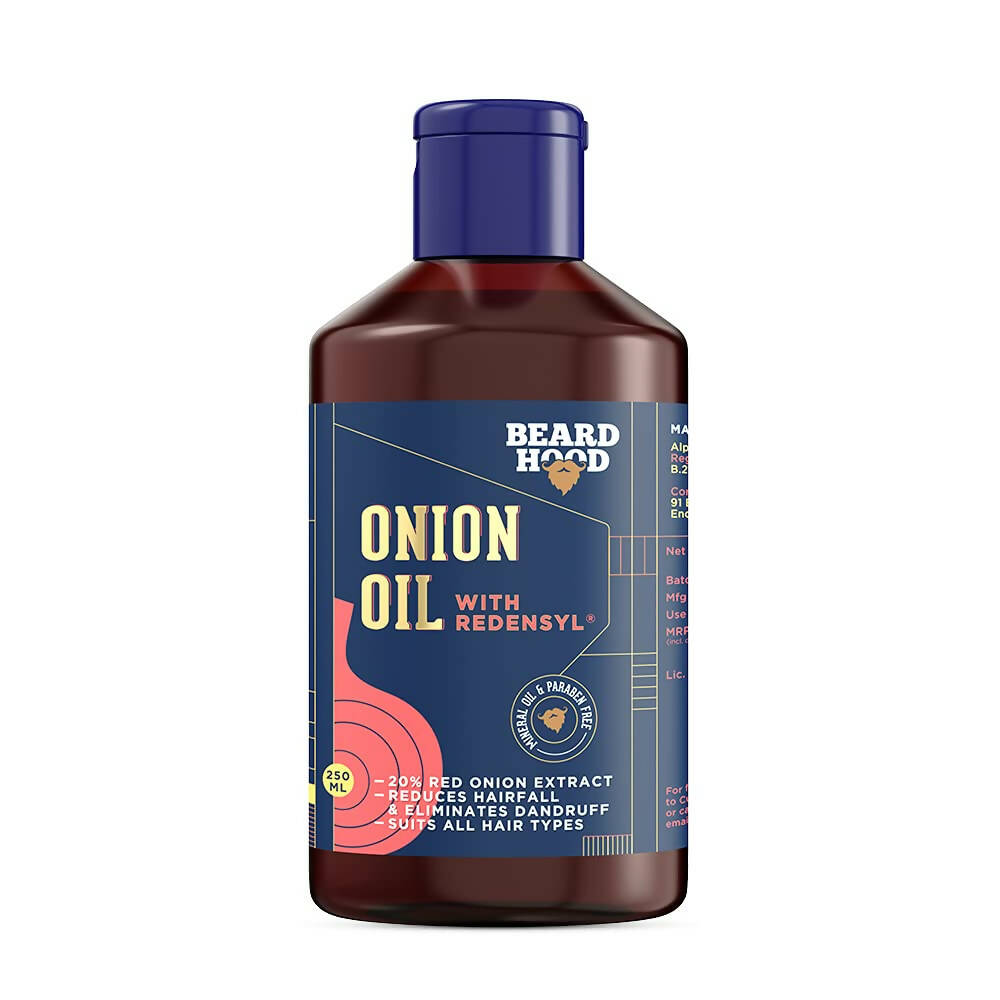 Beardhood Onion Hair Oil with Redensyl