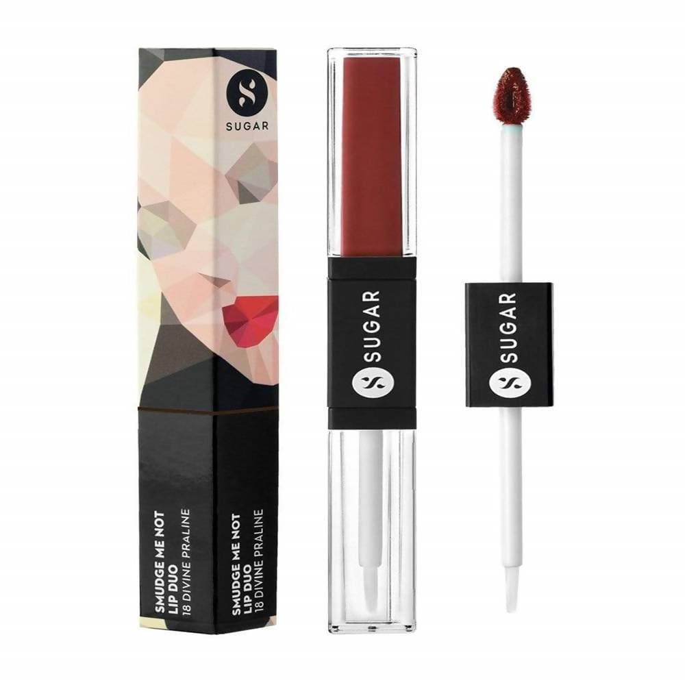 Sugar Smudge Me Not Lip Duo - Divine Praline (Dusty Burgundy) 