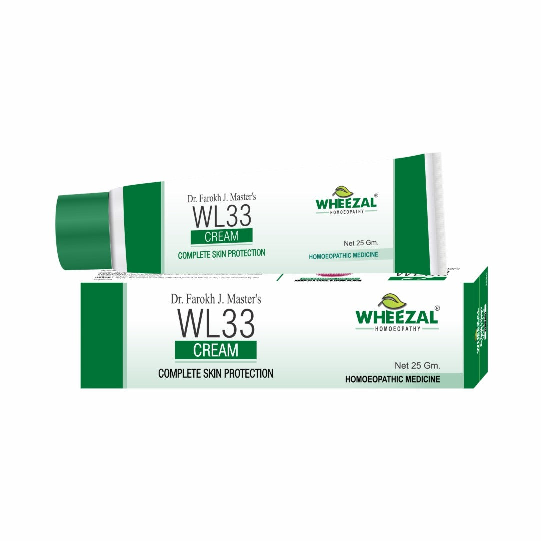 Wheezal Wl 33 Cream - 25 GM