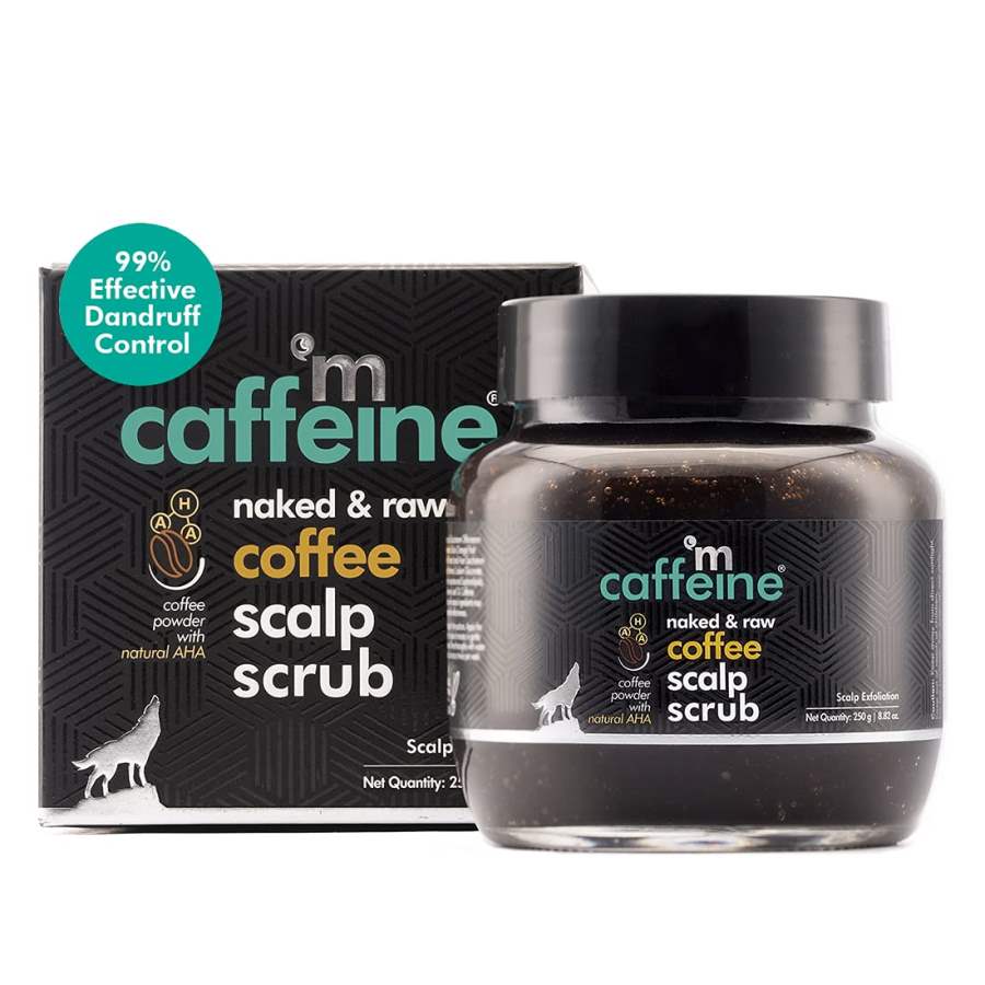mCaffeine Naked & Raw Coffee Scalp Scrub
