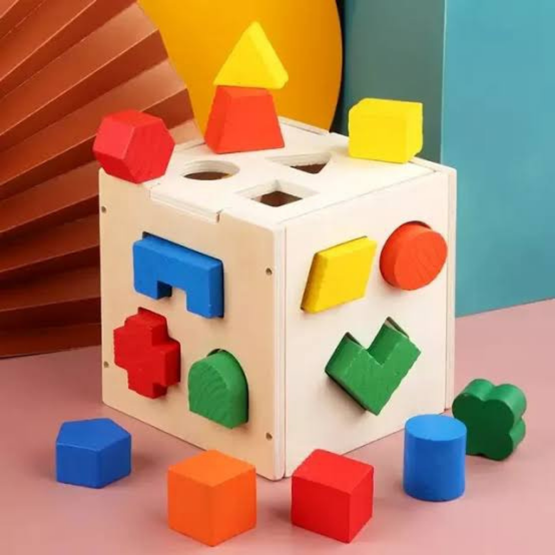 15 Shapes Cube Box - Daily Needs Products