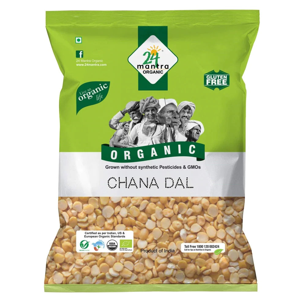 24 Mantra Organic Chana Dal