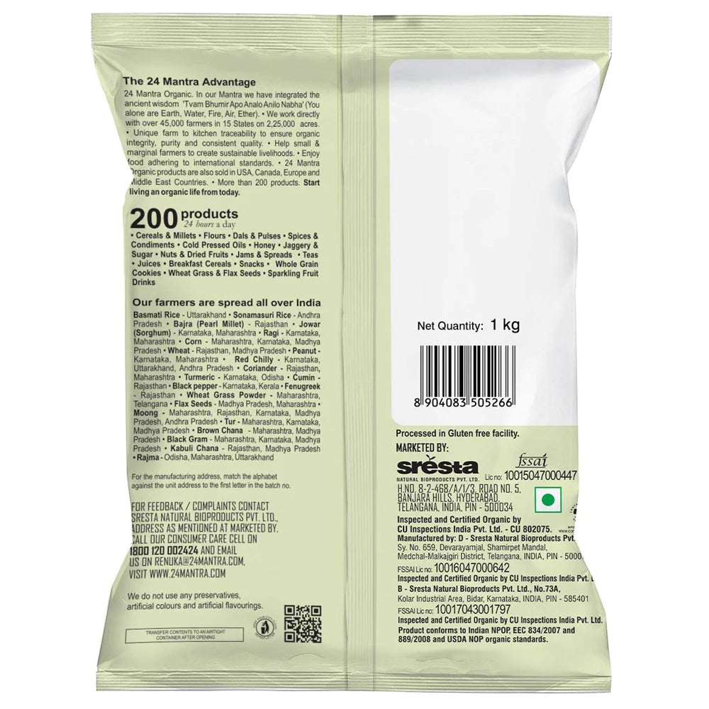 24 Mantra Organic Chana Dal