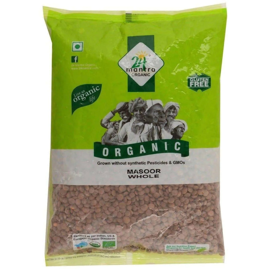 24 mantra Masoor Whole