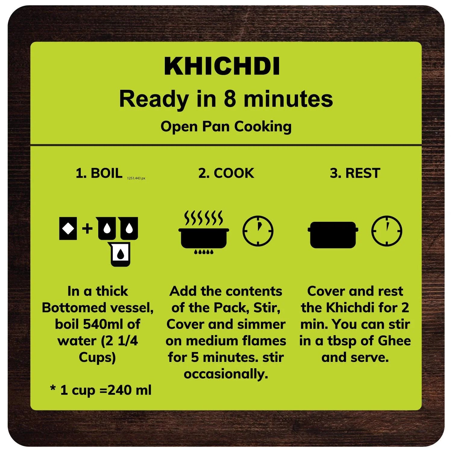 24 Mantra Organic Ready to Cook Whole Moong Khichdi