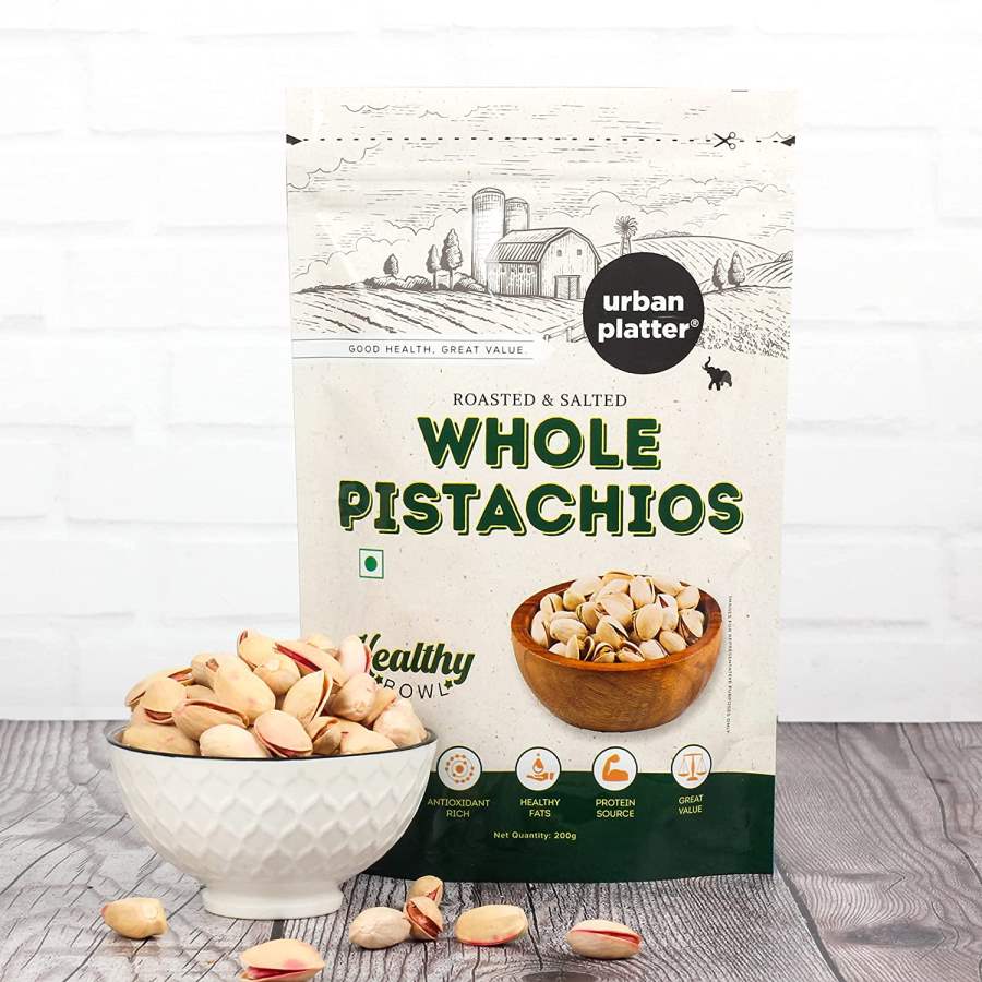 Urban Platter Healthy Bowl Roasted & Salted Whole Pistachios