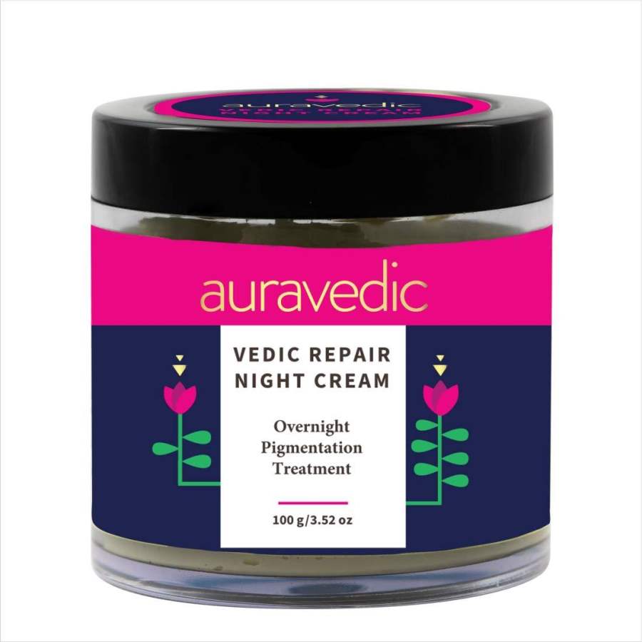Auravedic Vedic Repair Anti-Pigmentation Natural Night Cream