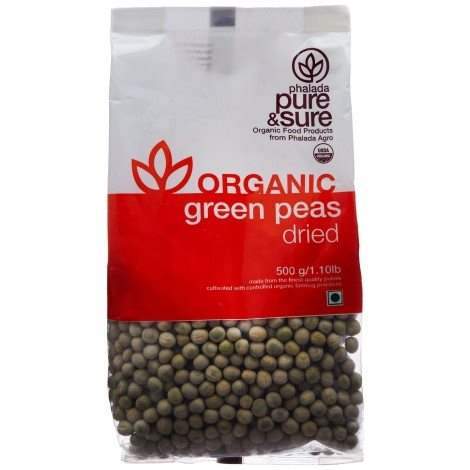Pure & Sure Green Peas Dried