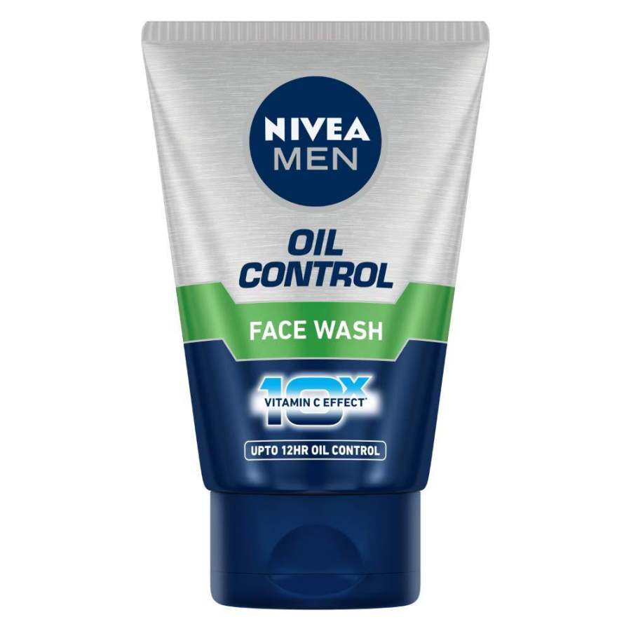 Nivea Men Whitening Oil Control 10x Face Wash