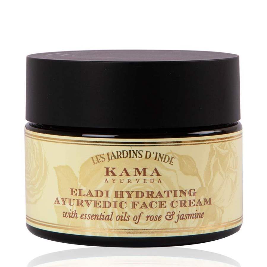 Kama Ayurveda Eladi Hydrating Face Cream with Pure Essential Oils of Rose and Jasmine