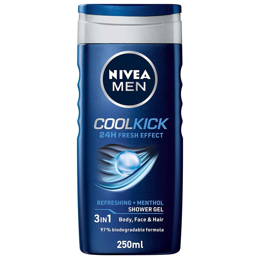 Nivea Men Cool Kick 3 in 1 Shower Gel