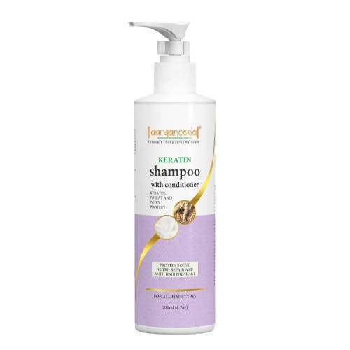 Aaryanveda Keratin Shampoo With Conditioner