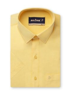 Alaya Cotton Elegant Slim Fit Men Cotton Shirt - Daily Needs Products