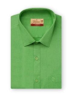 Alaya Cotton Karna Slim Fit Colour Shirt - Daily Needs Products